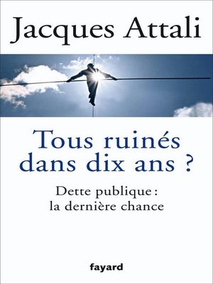 cover image of Tous ruinés dans dix ans ?